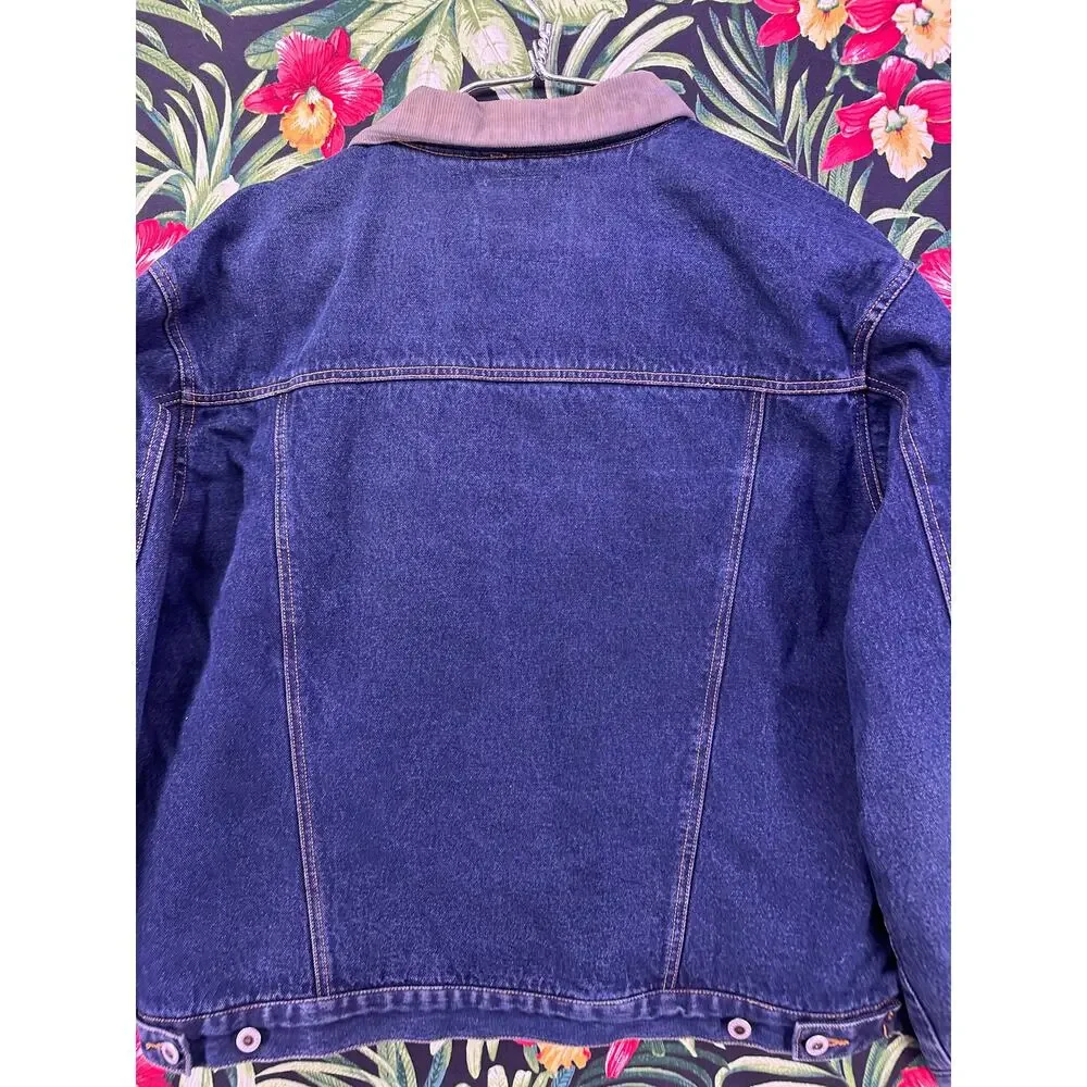 Vintage Monte Carlo Polo And Jockey Club Jean Jacket Size2XL
